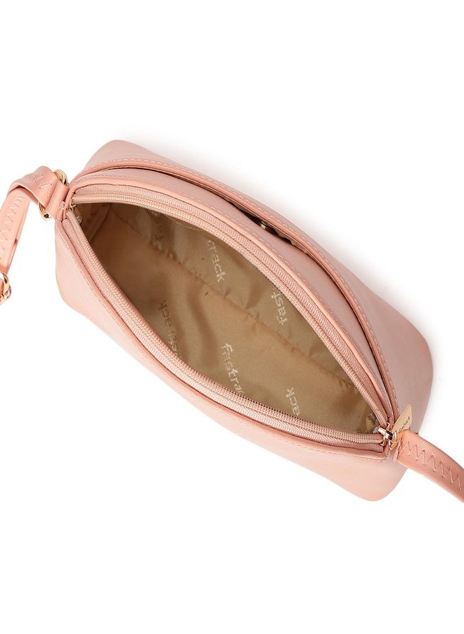 Fastrack Solid Structured Sling Bag for Women, Girls and Ladies | Quick Access Pocket | Made of Premium PU Material | Ladies Purse Handbag | Slings for Casual Carry - Image 5